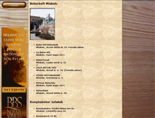 Tablet Screenshot of butormiskolc.telebutor.hu