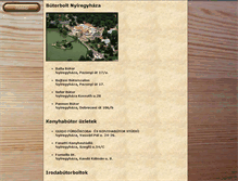 Tablet Screenshot of butornyiregyhaza.telebutor.hu