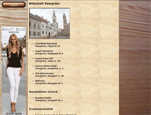 Tablet Screenshot of butorveszprem.telebutor.hu