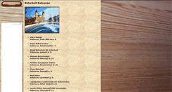 Desktop Screenshot of butordebrecen.telebutor.hu